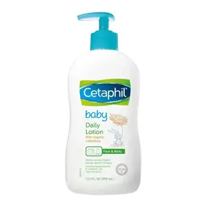 Sữa Dưỡng Da Cho Bé Tinh Chất Hoa Cúc, Baby Daily Lotion, with Organic Calendula (400ml) - CETAPHIL